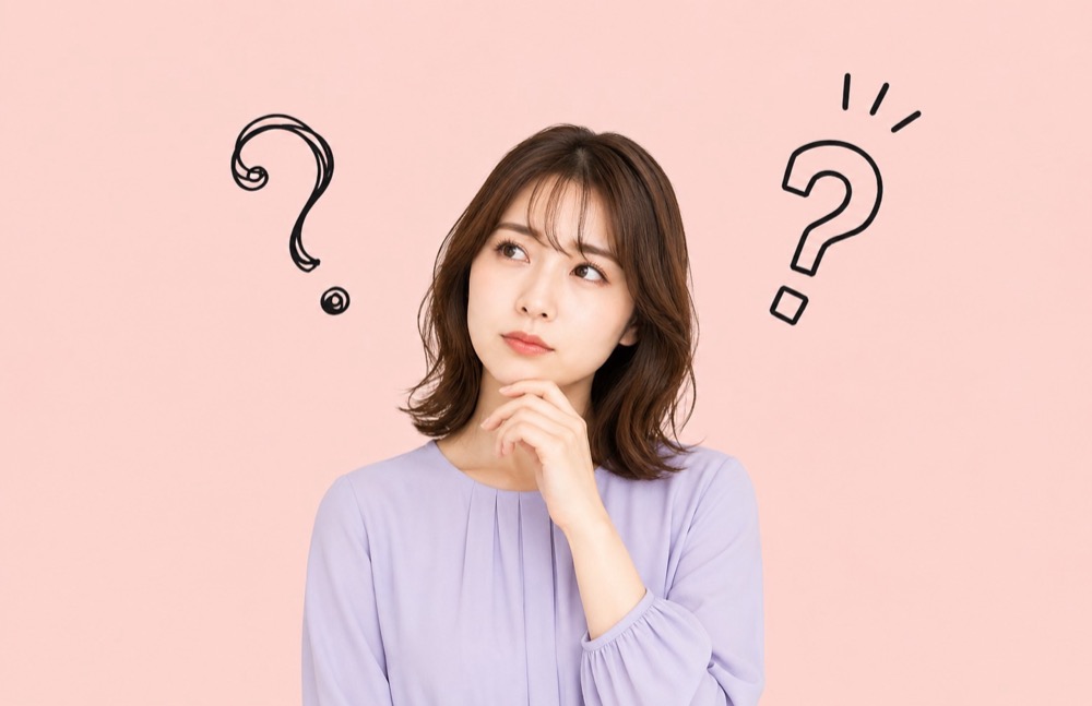 こう思いませんか？考える女性